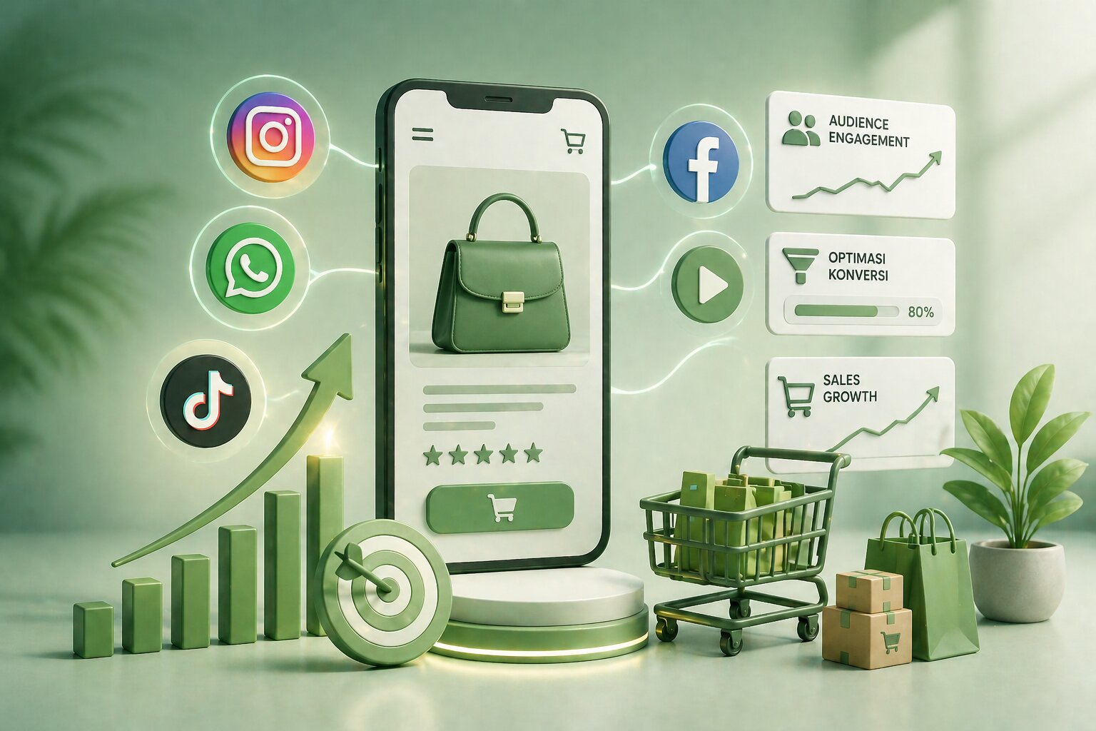 Optimasi Instagram dan Facebook untuk Meningkatkan Penjualan E-Commerce melalui Strategi Konten dan Analisis Data Konsumen Digital