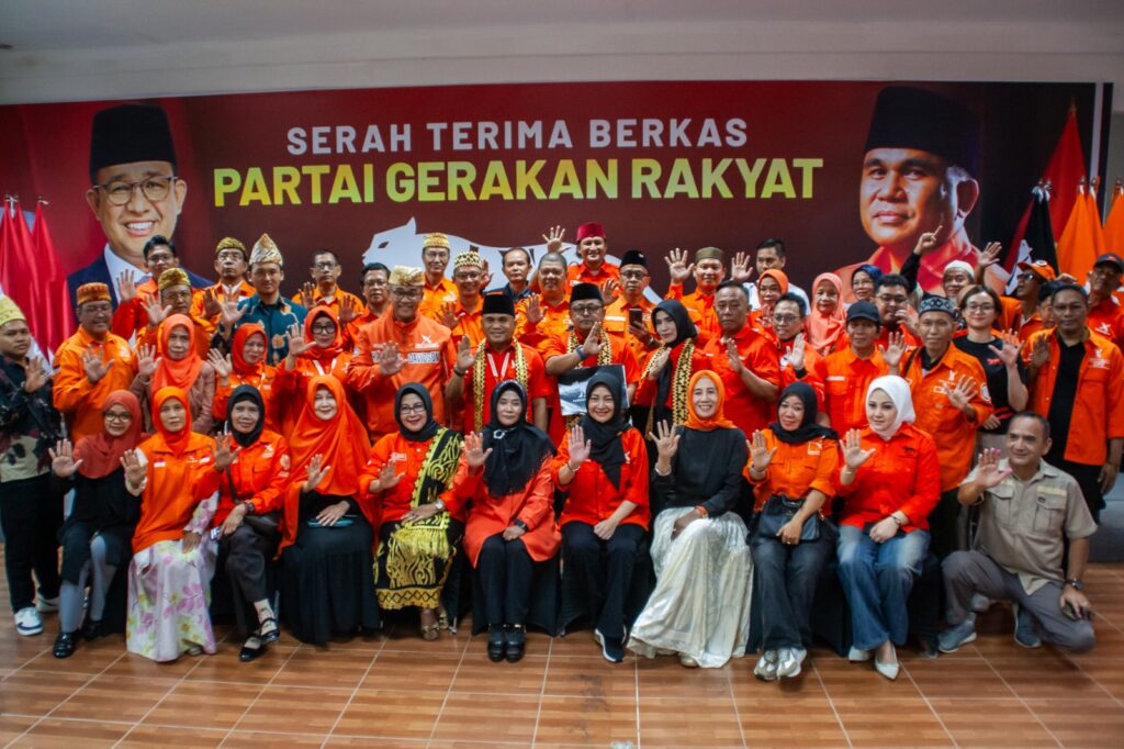 DPW Gerakan Rakyat Lampung Resmi Serahkan Berkas Legalitas Partai Politik ke Pusat