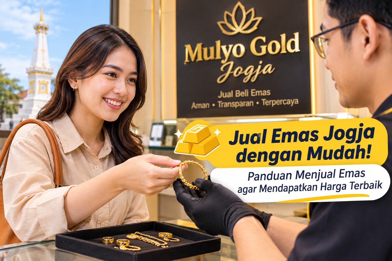 Jual emas jogja